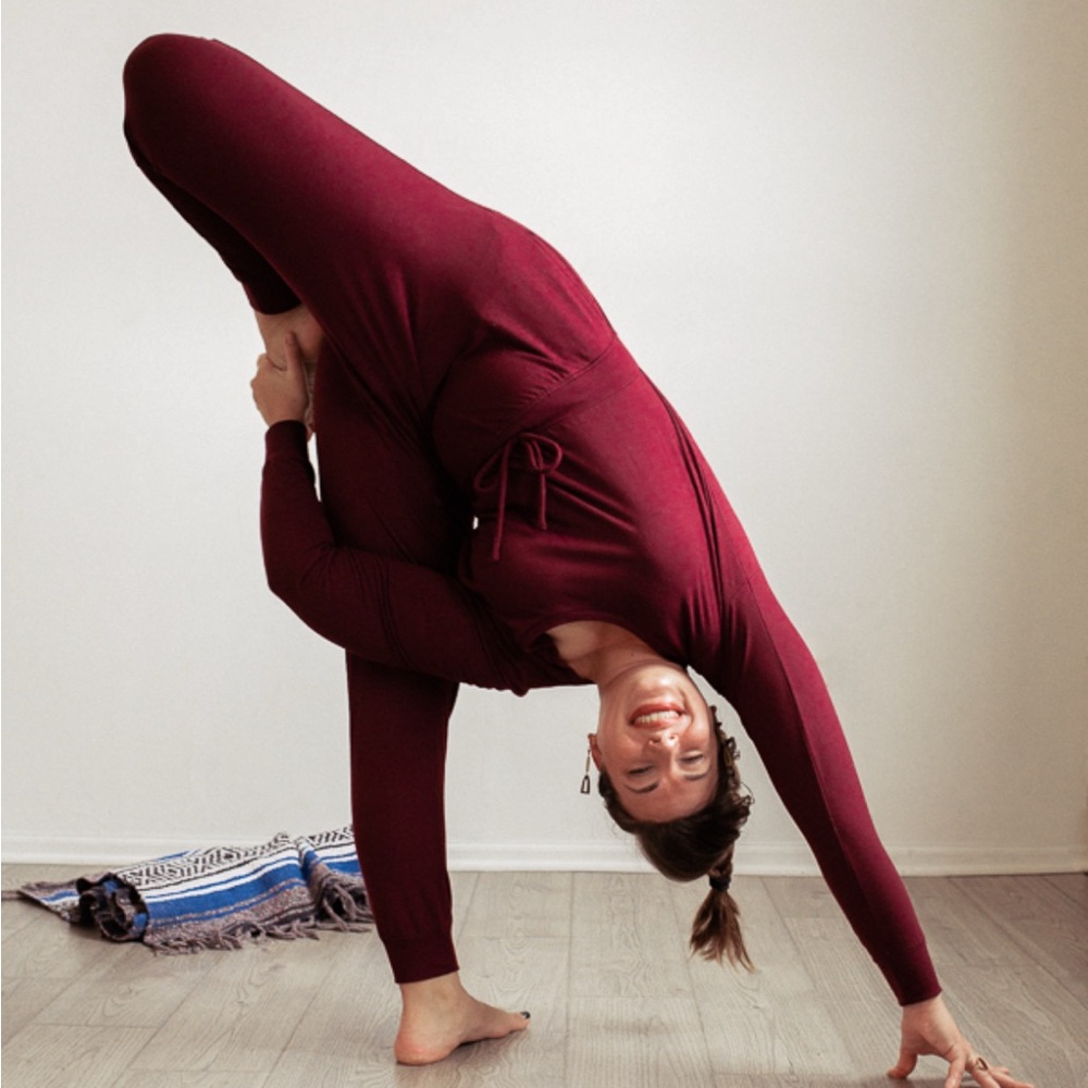 GAP *eggplant purple* Jumpsuit